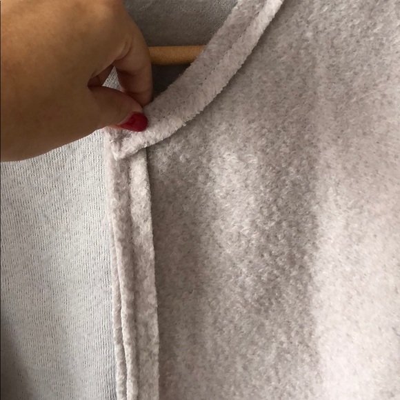 Grey (w/ a hint of purple) oversized style jacket - Picture 3 of 6